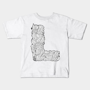 Letter L Kids T-Shirt